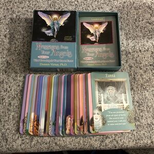 Messages From Your Angels Oracle Cards Doreen Virtue 2002 Original Complete